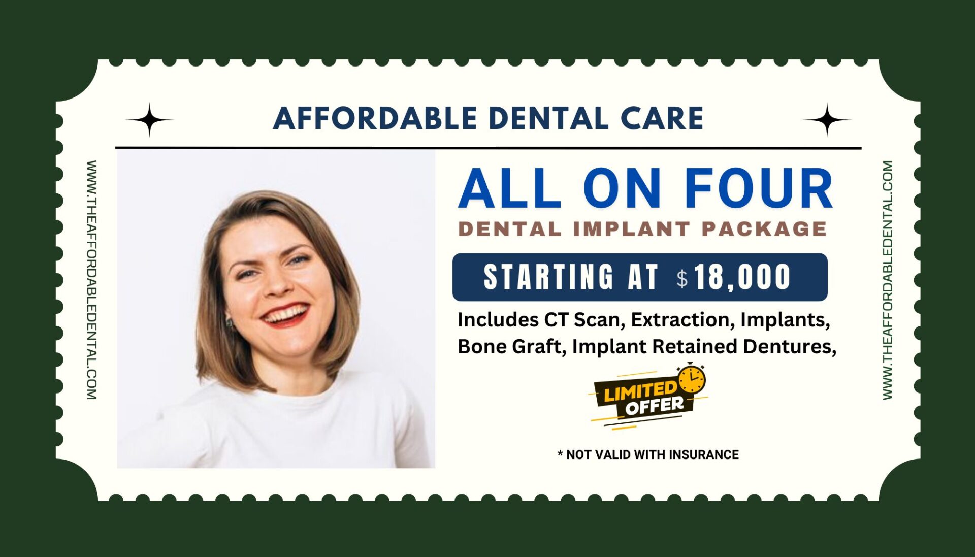 Affordable Dental Access, ALL ON FOUR DENTAL IMPLANTS Coupon Price, Lilburn, GA 30047